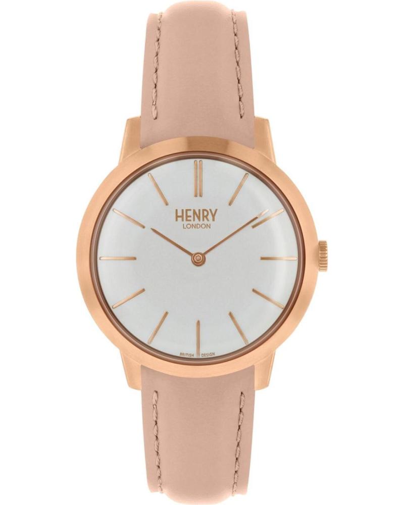 OROLOGIO HENRY LONDON HL34-S0222 CON CINTURINO ROSA ROSA