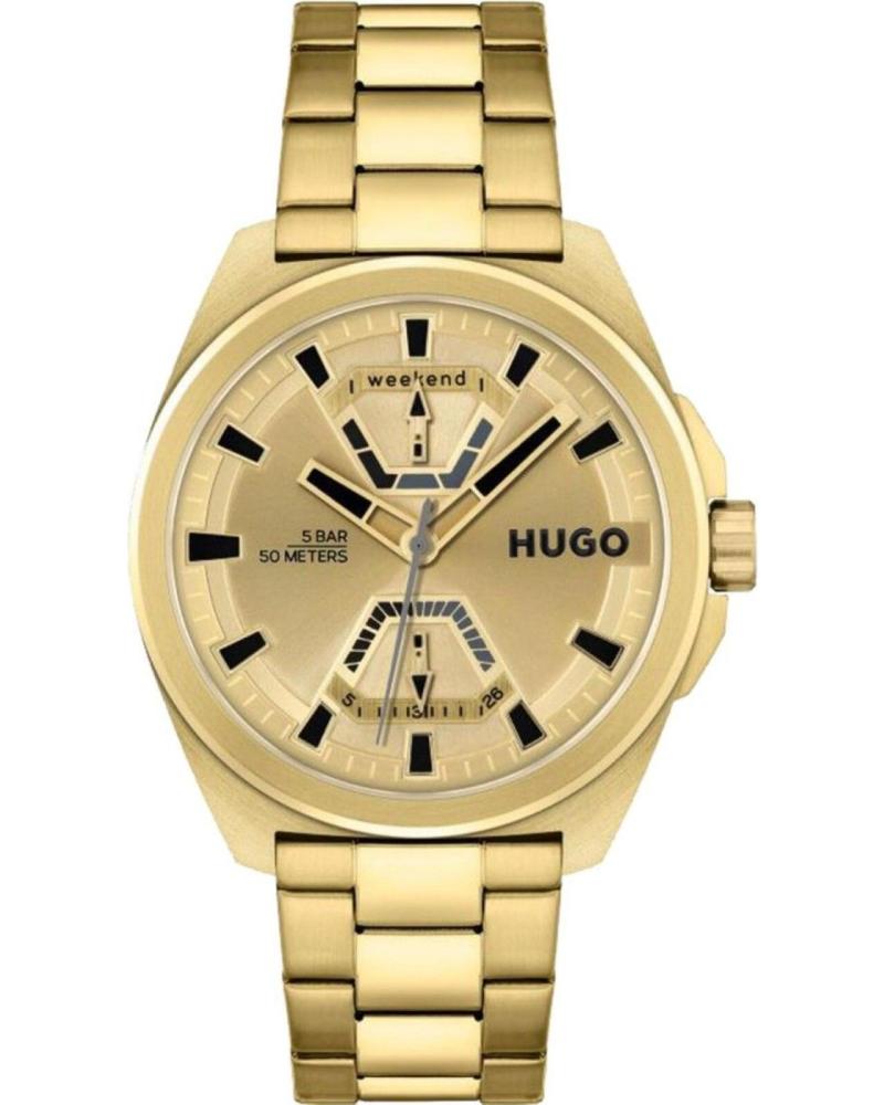 RELOJ HUGO 1530243 DORADO CON BRAZALETE DE ACERO INOXIDABLE DORADO