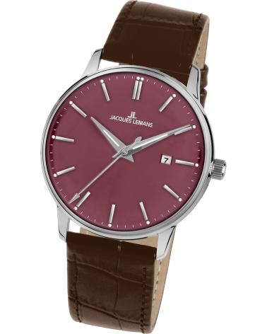 RELOJ JACQUES LEMANS 1-213E MARRÓN MARRON