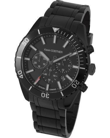 RELOJ CRONÓGRAFO JACQUES LEMANS KC-104B NEGRO NEGRO