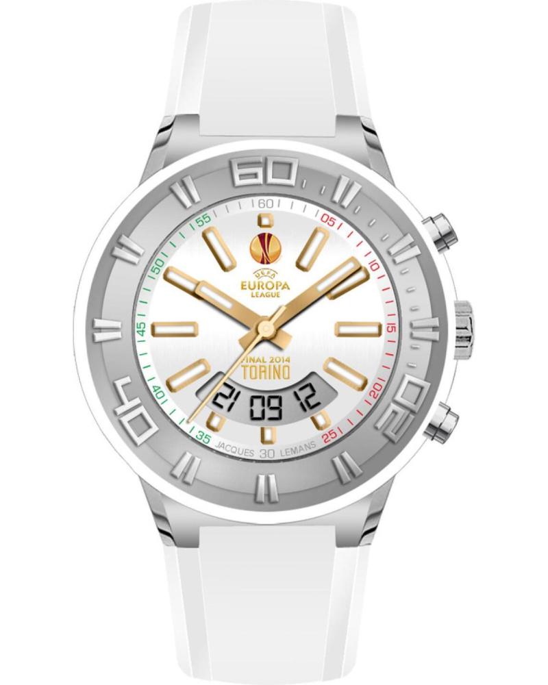RELOJ JACQUES LEMANS U-50B BLANCO BLANCO