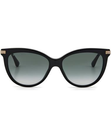 LUNETTES DE SOLEIL JIMMY CHOO AXELLE-G-S 807-9O ŒIL DE CHAT NOIRES