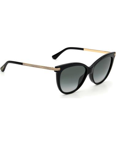 LUNETTES DE SOLEIL JIMMY CHOO AXELLE-G-S 807-9O ŒIL DE CHAT NOIRES