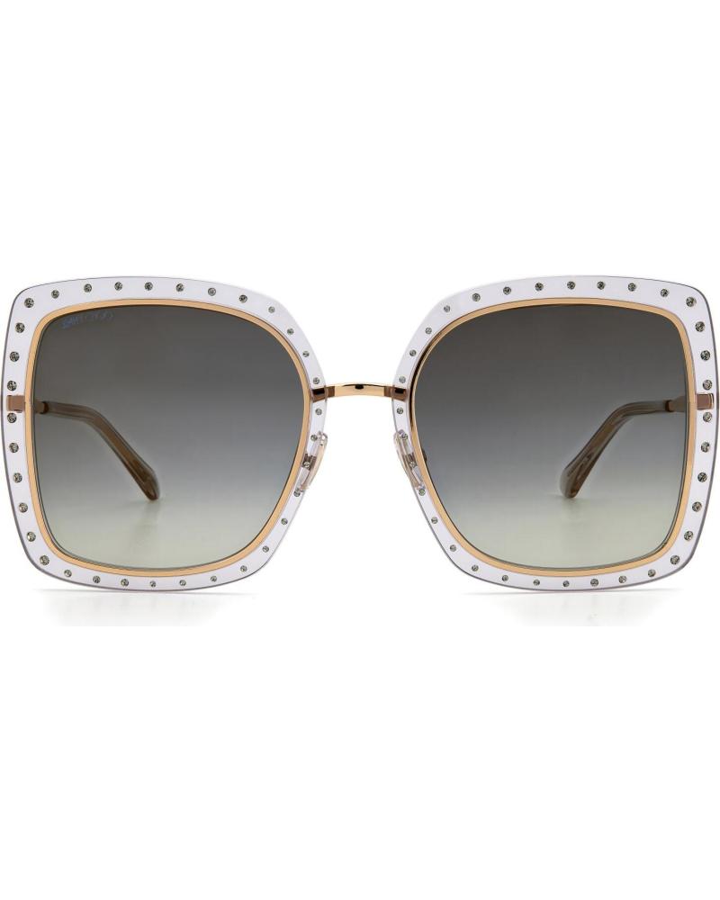 LUNETTES DE SOLEIL JIMMY CHOO DANY-S-FT3-FQ MONTURE CARRÉE DÉTAILLÉE