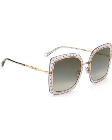 LUNETTES DE SOLEIL JIMMY CHOO DANY-S-FT3-FQ MONTURE CARRÉE DÉTAILLÉE