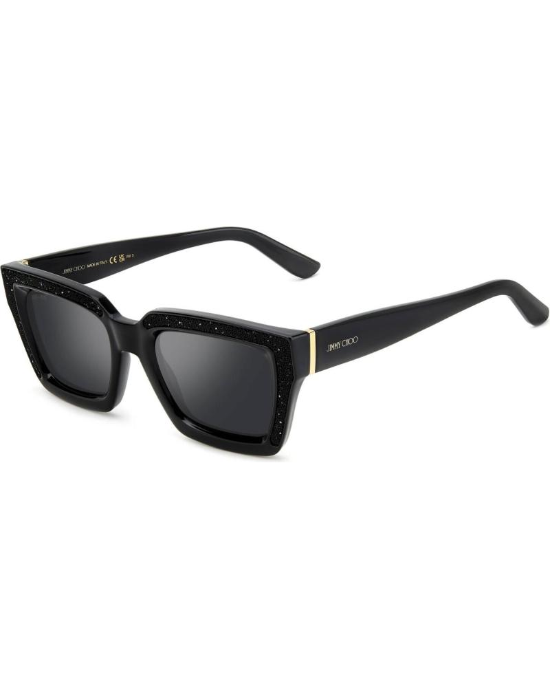 JIMMY CHOO MEGS-S-807T4 BLACK SUNGLASSES