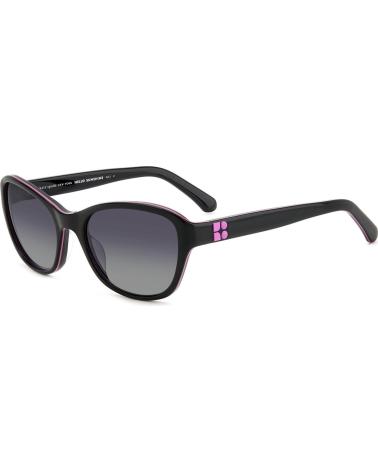 KATE SPADE GOLDA-G-S-807 SUNGLASSES BLACK WITH GREY LENSES