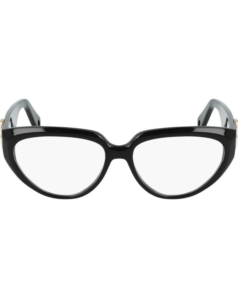 LANVIN LNV2600-1 SCHWARZE CAT-EYE BRILLENMONTUR