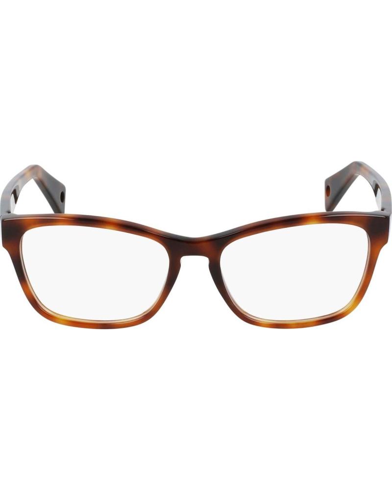 LANVIN LNV2603-214 QUADRATISCHE SCHILDPATT BRILLENMONTUR