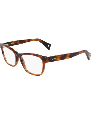 LANVIN LNV2603-214 QUADRATISCHE SCHILDPATT BRILLENMONTUR