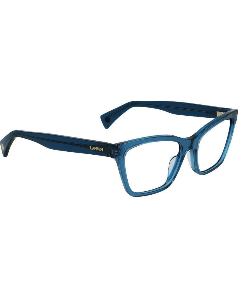 LANVIN BRILLENGESTELL LNV2615-414 IN MODERNEM BLAU