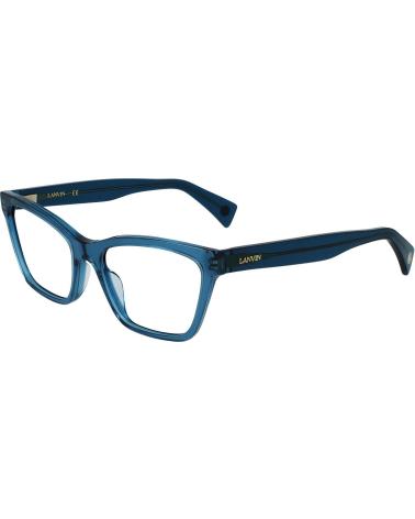 LANVIN BRILLENGESTELL LNV2615-414 IN MODERNEM BLAU