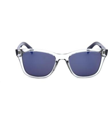 GAFAS DE SOL LEVIS LV-1002-S-09V CON MONTURA TRANSPARENTE Y CRISTALES AZULES