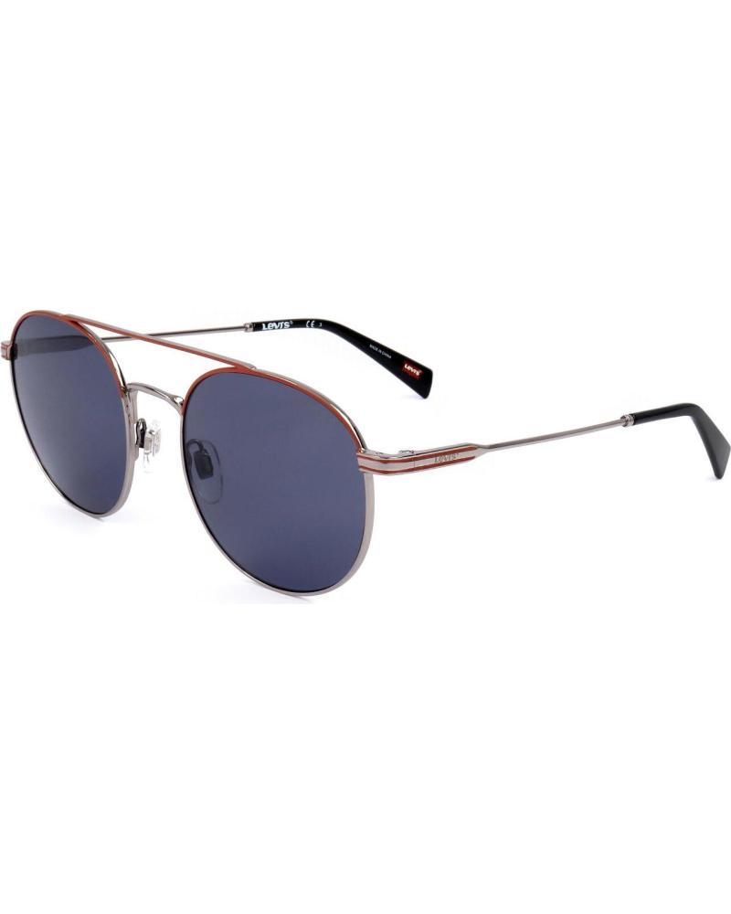 LEVIS SUNGLASSES LV-1013-S-6LB WITH METAL FRAME AND BLUE LENSES