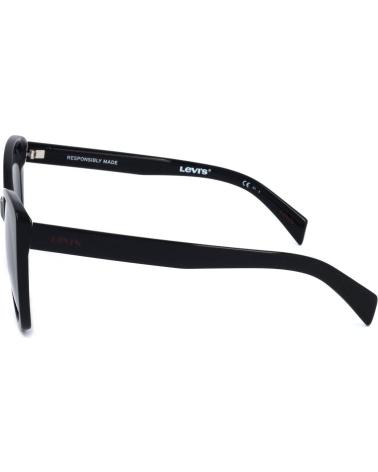 OCCHIALI DA SOLE LEVIS LV-1015-S-807 CON MONTATURA NERA STILE CAT-EYE