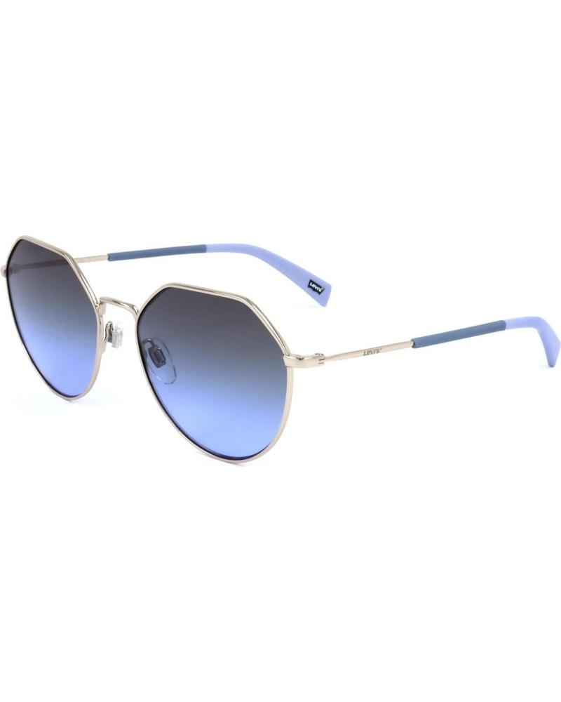 LEVIS LV-1020-S-3YG SUNGLASSES WITH BLUE GRADIENT LENSES