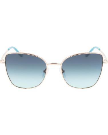 LUNETTES DE SOLEIL LIU JO LJ3101S-5217714 ARGENT AVEC VERRES DÉGRADÉS BLEUS