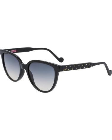 LIU JO LUNETTES DE SOLEIL LJ3607S-5117001 ŒIL-DE-CHAT NOIRES AVEC VERRES DÉGRADÉS