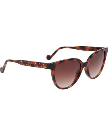 LIU JO SONNENBRILLE LJ3607S-5117215 CAT-EYE HAVANA MIT BRAUNEN VERLAUFSGLÄSERN