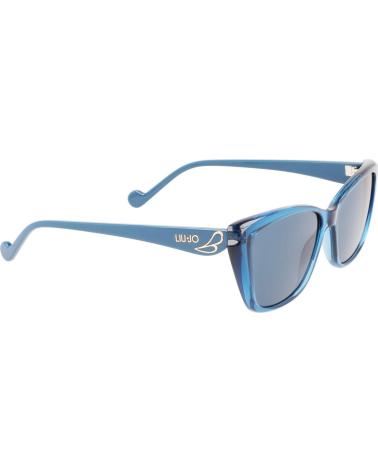 LIU JO LUNETTES DE SOLEIL LJ3608S-5314400 ŒIL-DE-CHAT BLEUES AVEC VERRES MIROIR