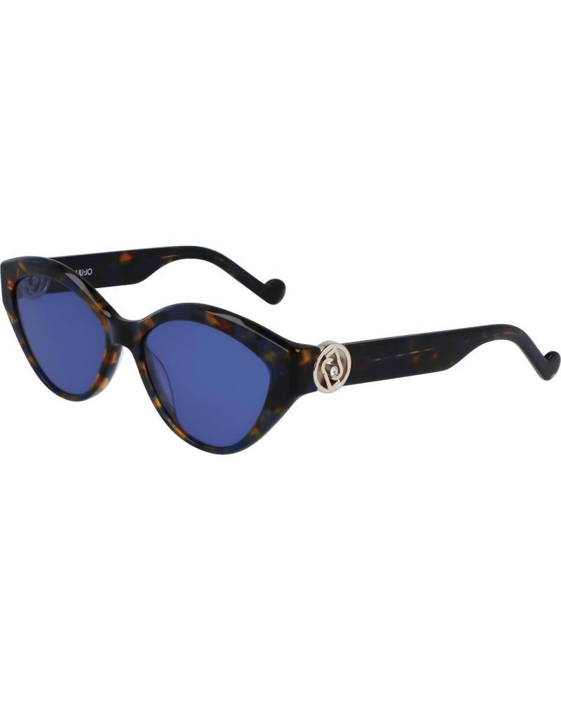 LUNETTES DE SOLEIL LIU JO LJ767SR-460 HAVANE AVEC VERRES BLEUS