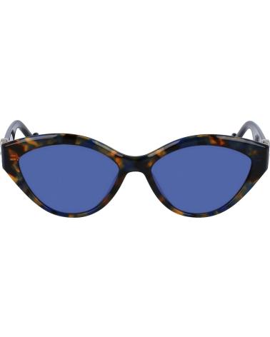 LUNETTES DE SOLEIL LIU JO LJ767SR-460 HAVANE AVEC VERRES BLEUS