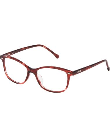 LUNETTES DE VUE LOEWE VLW9575201GJ - MONTURE ÉLÉGANTE ROUGE HAVANE
