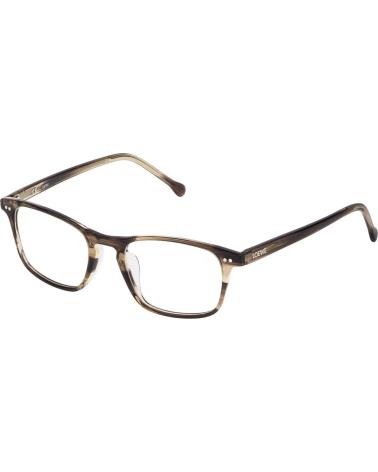 LUNETTES DE VUE LOEWE VLW9584906YH - MONTURE RECTANGULAIRE GRIS HAVANE