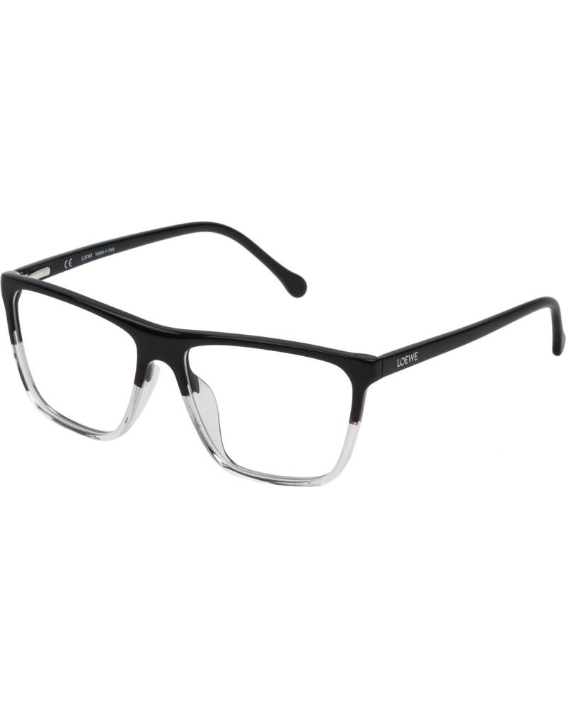 MONTURE DE LUNETTES DEMI-CERCLÉE LOEWE VLWA16M530Z50 NOIR