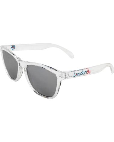 LONDONBE SUNGLASSES LB79928511124 WHITE WITH SILVER MIRRORED LENSES