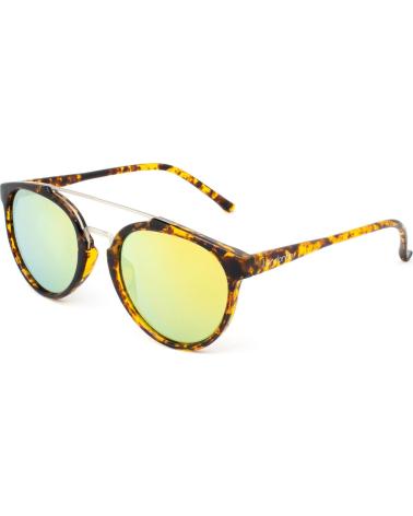 LONDONBE LB7992851112411 SUNGLASSES WITH YELLOW MIRRORED LENSES AND TORTOISESHELL FRAME