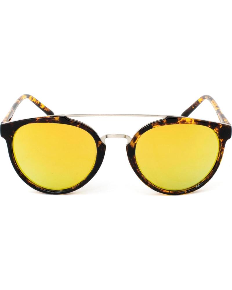 LONDONBE LB7992851112411 SUNGLASSES WITH YELLOW MIRRORED LENSES AND TORTOISESHELL FRAME