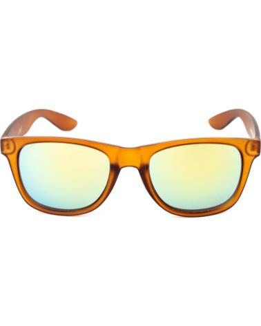 LONDONBE LB799285111288 SUNGLASSES WITH BROWN FRAME AND MULTILAYER MIRRORED LENSES