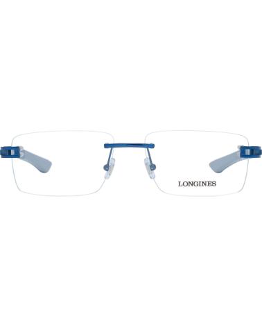 LONGINES LG5006-H-55090 RIMLESS EYEGLASS FRAME BLUE