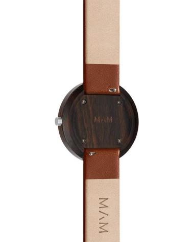 RELOJ MAM 646 CON CORREA DE CUERO MARRÓN MARRON