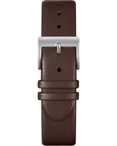 RELOJ MAM 650 CON ESFERA BLANCA Y CORREA DE CUERO MARRÓN MARRON