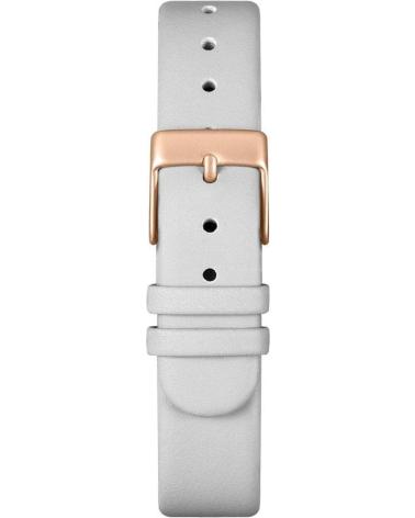 RELOJ MAM 658 CON ESFERA BLANCA Y CORREA DE CUERO BLANCA BLANCO