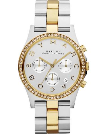 RELOJ MARC JACOBS MBM3197 ACERO BICOLOR ORO PLATA
