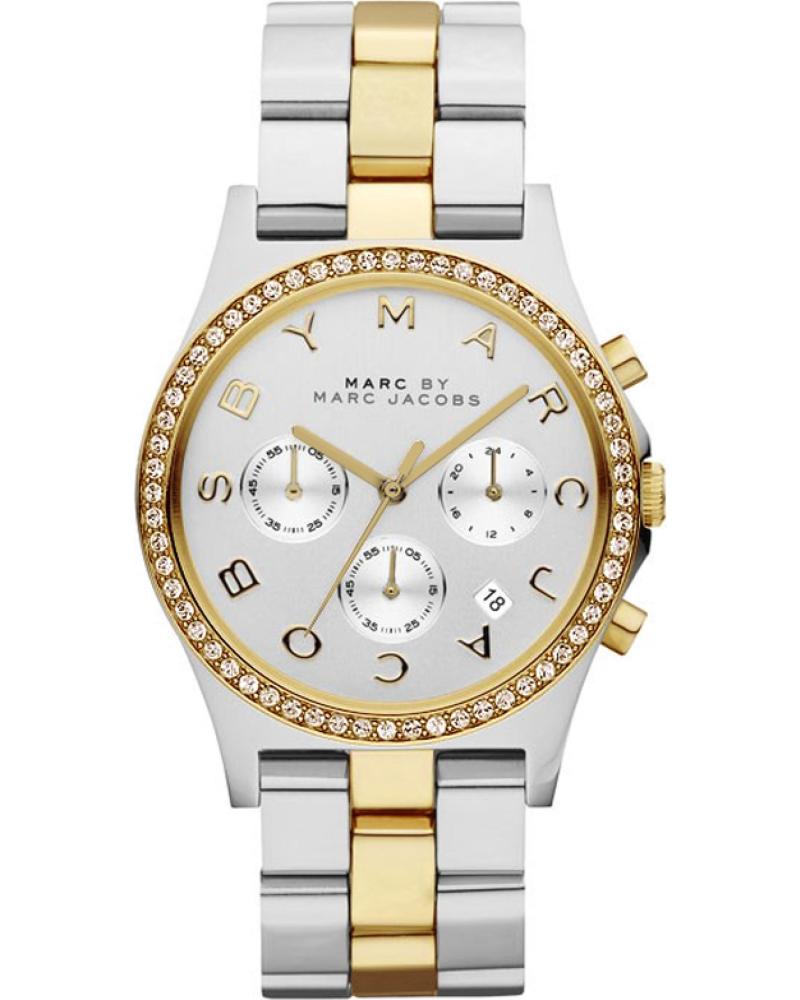RELOJ MARC JACOBS MBM3197 ACERO BICOLOR ORO PLATA