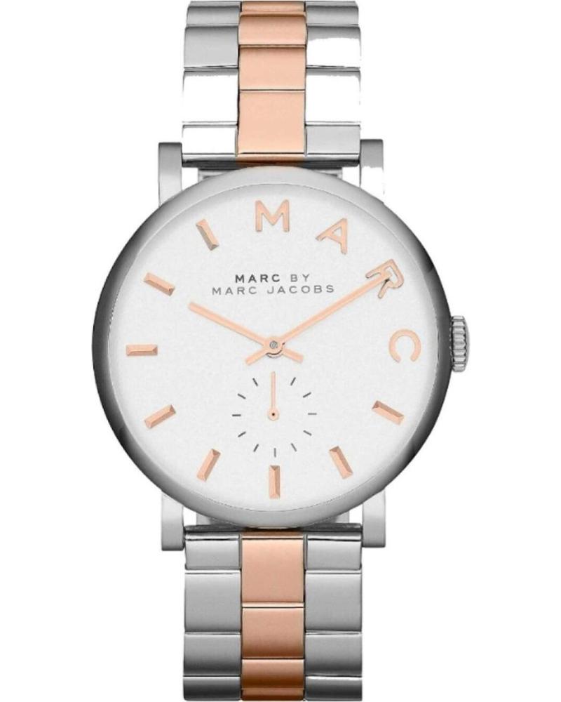 MARC JACOBS UHR MBM3312 BICOLOR EDELSTAHL ROSÉGOLD SILBER GRIS