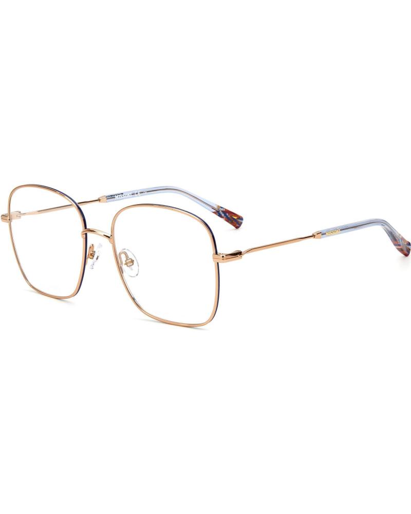 MONTURAS GAFAS MISSONI MIS-0017-KY2 DORADAS GEOMÉTRICAS