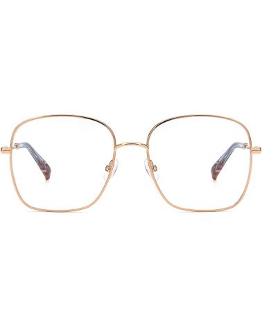 MONTURAS GAFAS MISSONI MIS-0017-KY2 DORADAS GEOMÉTRICAS