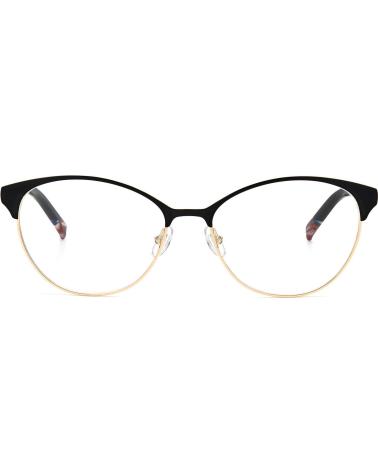 MONTURA DE GAFAS MISSONI MIS-0024-807 NEGRO Y DORADO