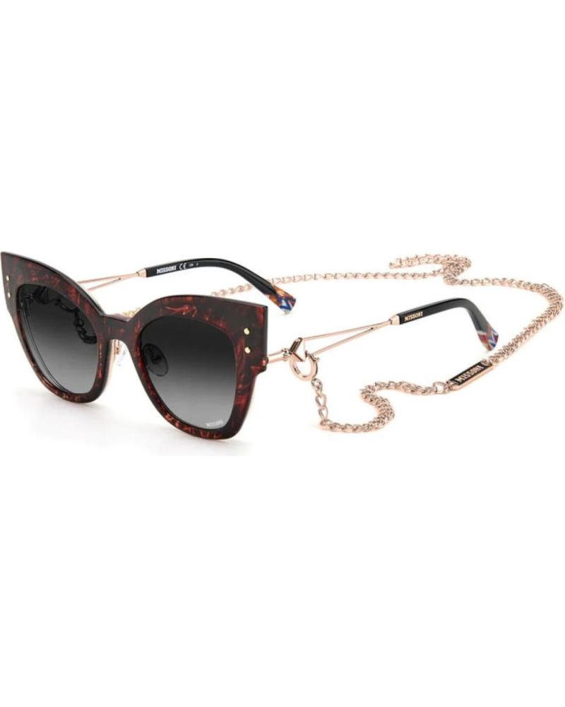 MISSONI SUNGLASSES MIS-0054-CS-DDB CAT-EYE WITH DECORATIVE CHAIN