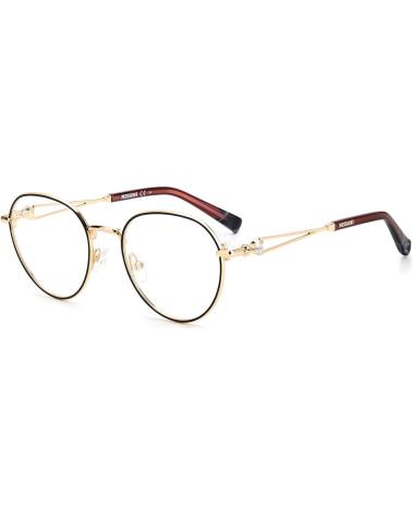 ARMAÇÃO DE ÓCULOS MISSONI MIS-0077-2M2 REDONDA METÁLICA