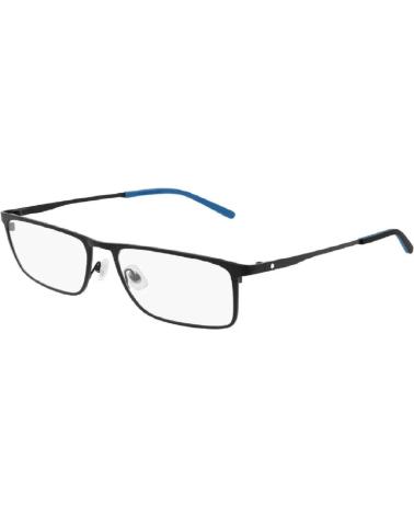 MONTBLANC MB0106O-001 ARMAÇÃO DE ÓCULOS RETANGULAR PRETA