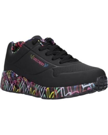 SKECHERS ZAPATILLAS UNO BKMT