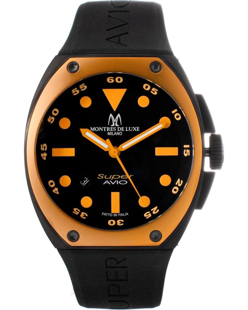 MONTRES DE LUXE RELÓGIO 09SA-BK-1002 PRETO NEGRO
