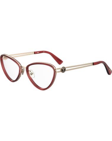 ARMAÇÃO DE ÓCULOS MOSCHINO MOS585-LHF OLHO DE GATO BORDÔ