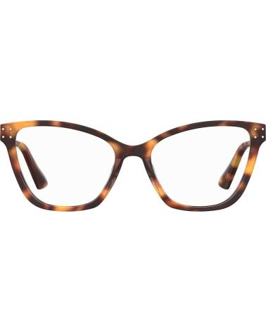 ARMAÇÃO DE ÓCULOS MOSCHINO MOS595-05L OLHO DE GATO HAVANA